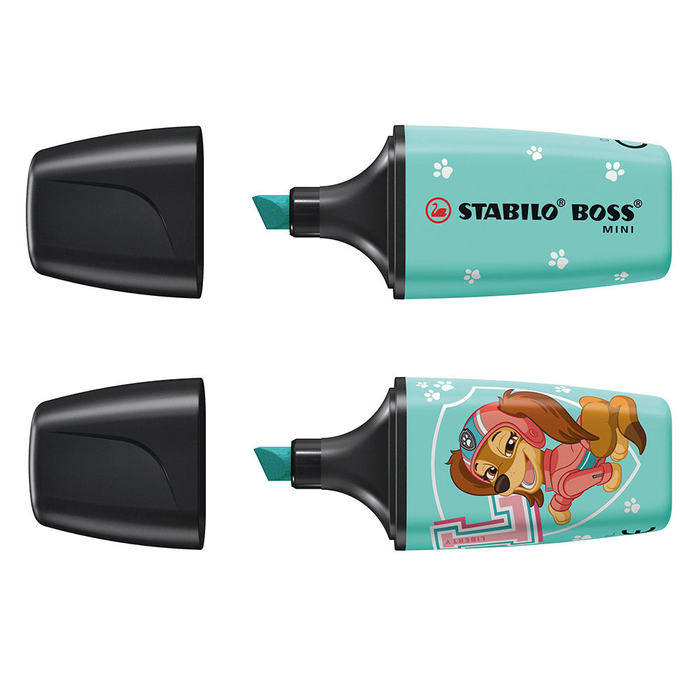 STABILO BOSS MINI PAW Patrol Highlighter Set of 5 Assorted Colours