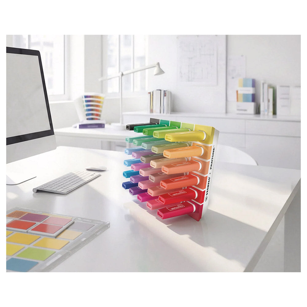 STABILO BOSS Original x Pantone Highlighter Assorted Desk Set of 30