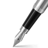 Sheaffer VFM E9426 Fountain Pen Brushed Chrome With Chrome Trim