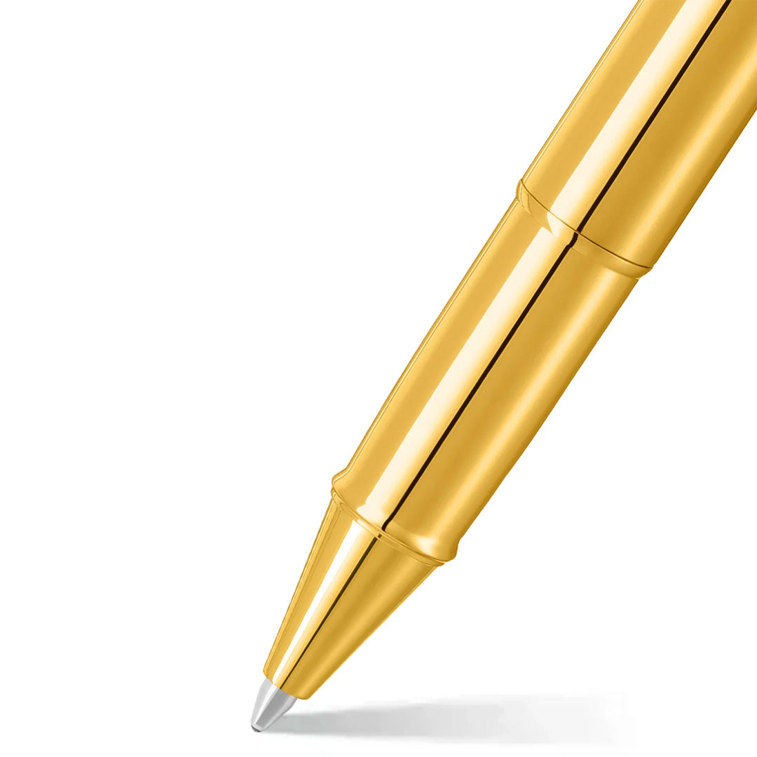 Sheaffer 100 Rollerball Pen E9372 PVD Gold With PVD Gold Trim