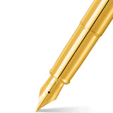 Sheaffer 100 E9372 Fountain Pen PVD Gold With PVD Gold Trim