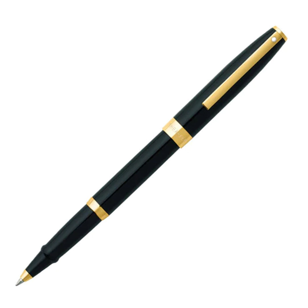 Sheaffer Sagaris E9471 Rollerball Pen Glossy Black with Gold Tone Trim