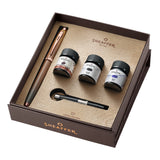 Sheaffer 100 G9374 Fountain Pen and Ink Bottle Gift Set Coffee Edition