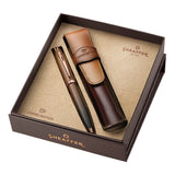 Sheaffer 100 G9374 Ballpoint Pen Coffee Edition with Pen Pouch