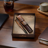 Sheaffer 100 G9374 Ballpoint Pen Coffee Edition with Pen Pouch