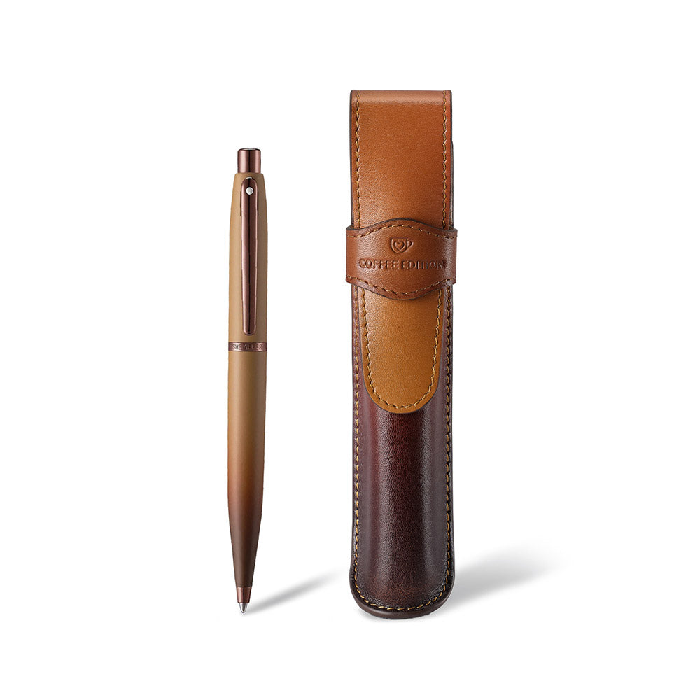 Sheaffer VFM G9428 Ballpoint Pen Coffee Edition with Pen Pouch