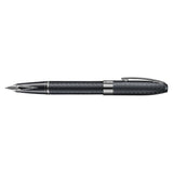 Sheaffer Legacy Chevron 9066 Fountain Pen Matte Black with PVD Gunmetal Inlaid Nib and Trims