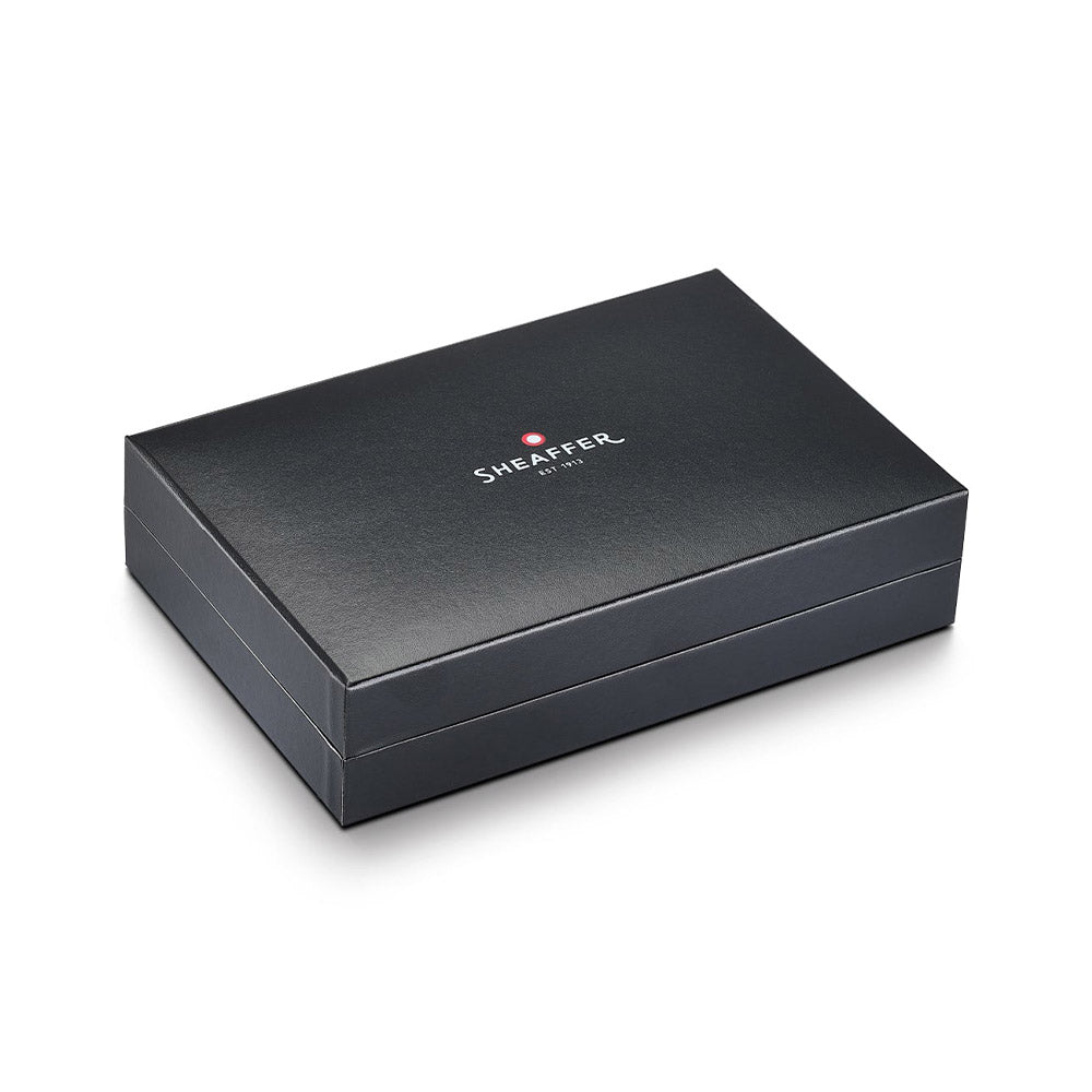 Sheaffer Legacy Chevron 9066 Ballpoint Pen Matte Black with PVD Gunmetal Trims