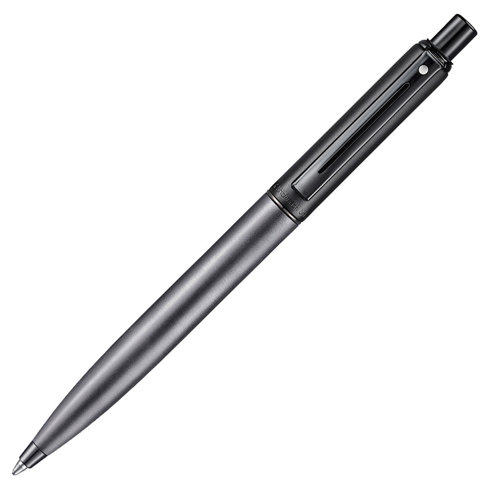 Sheaffer Sentinel 336 Ballpoint Pen Metallics Bicolor Satin Matt Black and Gunmetal with shiny PVD Trims