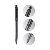 Sheaffer Sentinel 336 Ballpoint Pen Metallics Bicolor Satin Matt Black and Gunmetal with shiny PVD Trims