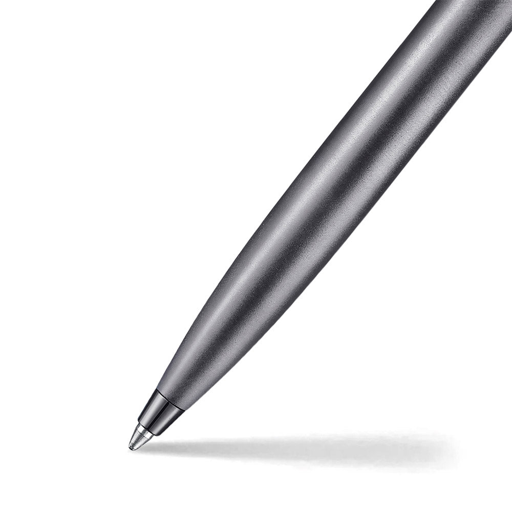 Sheaffer Sentinel 336 Ballpoint Pen Metallics Bicolor Satin Matt Black and Gunmetal with shiny PVD Trims