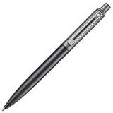 Sheaffer Sentinel 337 Ballpoint Pen Metallics Bicolor Satin Matt Gunmetal and Black with shiny PVD Trims