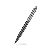 Sheaffer Sentinel 337 Ballpoint Pen Metallics Bicolor Satin Matt Gunmetal and Black with shiny PVD Trims