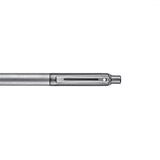Sheaffer Sentinel 338 Ballpoint Pen Metallics Bicolor Satin Matt Gunmetal and Silver with shiny PVD Trims