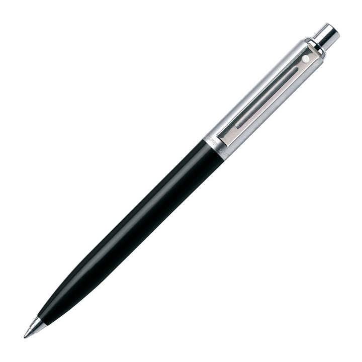 Sheaffer Sentinel 321 Black Barrel Brushed Chrome Cap Ballpoint