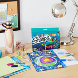 Sharpie Permanent Marker Pen Fine Point Assorted Set of 18