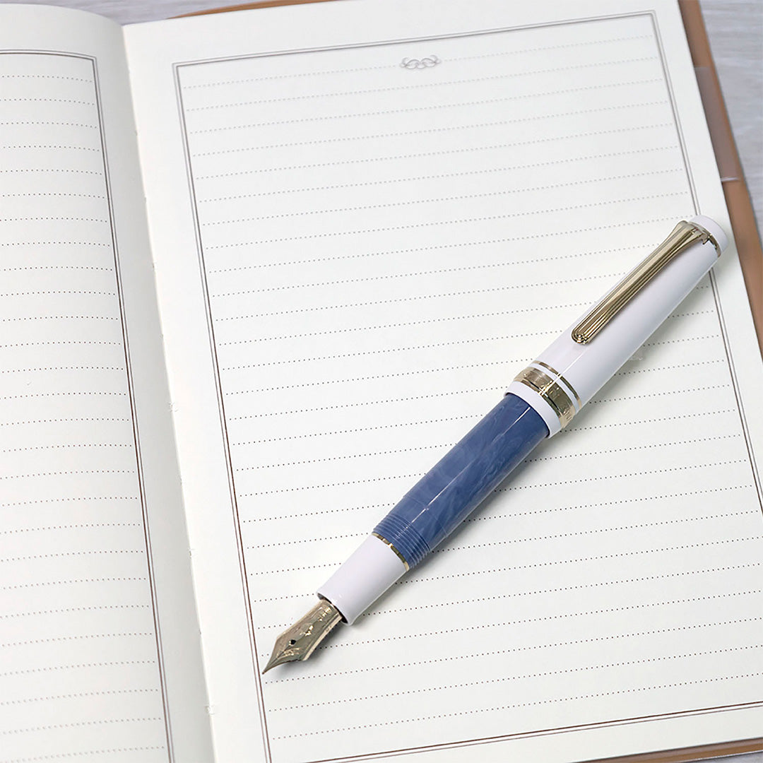 Sailor Professional Gear Slim Mini Rencontre Limited Edition Fountain Pen Glycine Violet 14k Nib