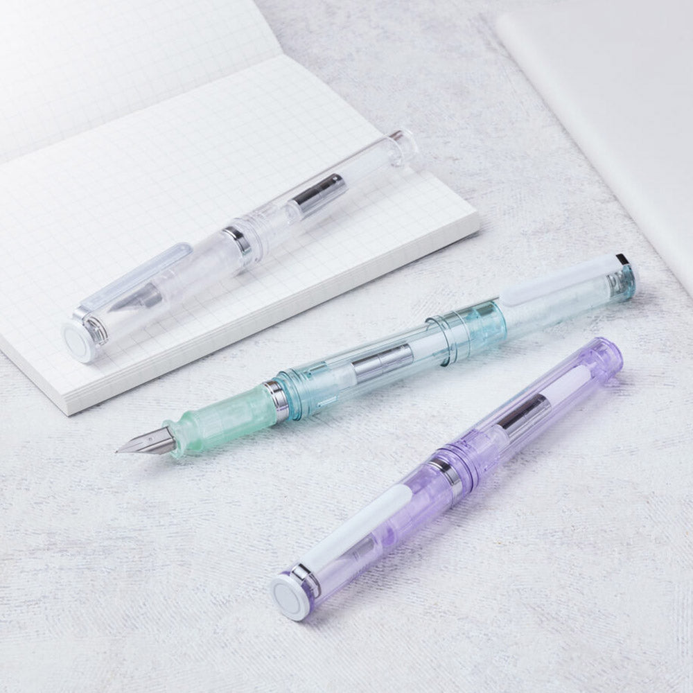 Sailor Tuzu Adjust Fountain Pen Limited Edition Crystal Mint