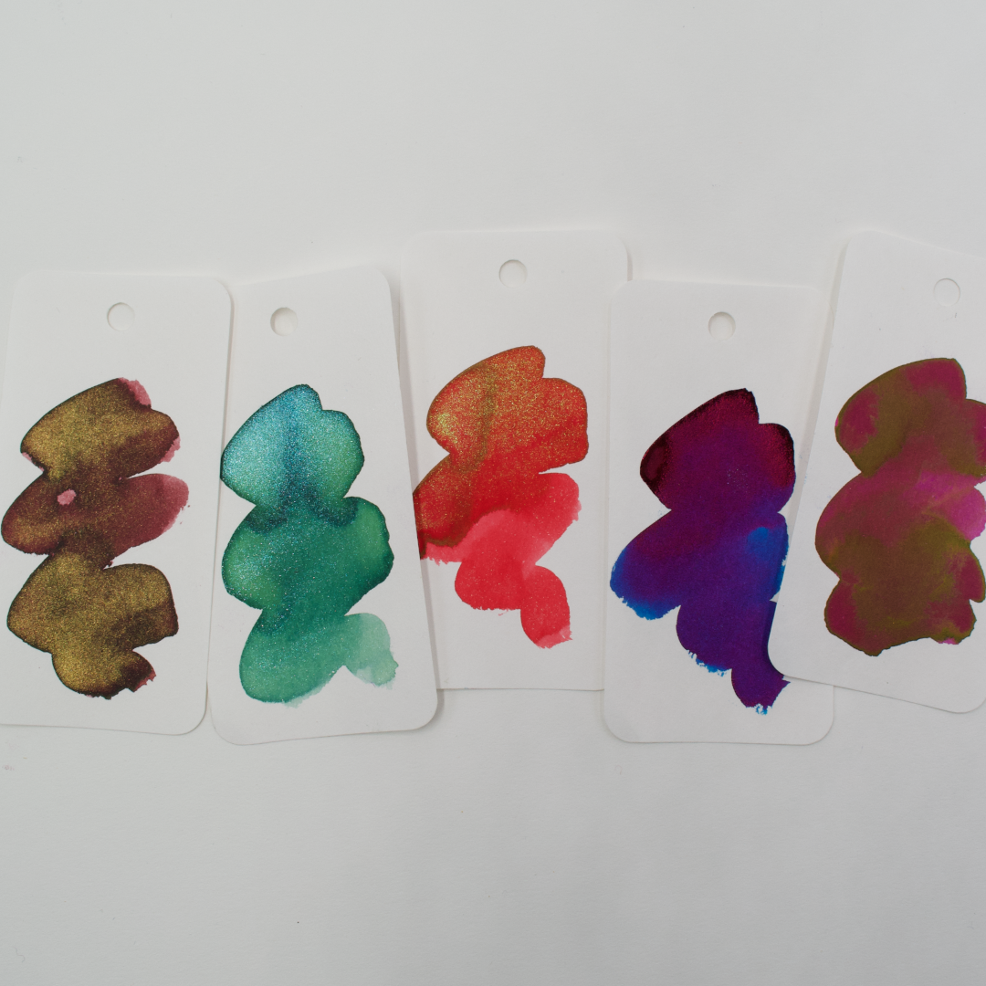 Cult Pens Ink Discovery Set Shimmer and Sheen Ink