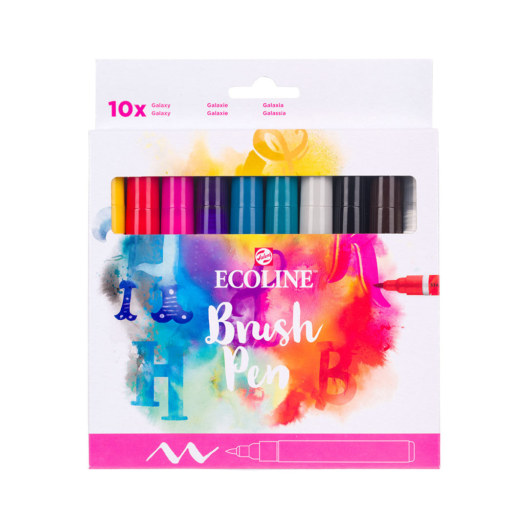Royal Talens Ecoline Brushpen Set of 10 Galaxy