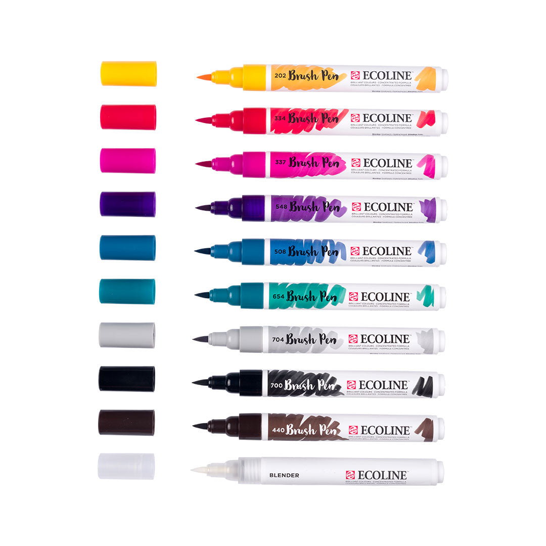 Royal Talens Ecoline Brushpen Set of 10 Galaxy