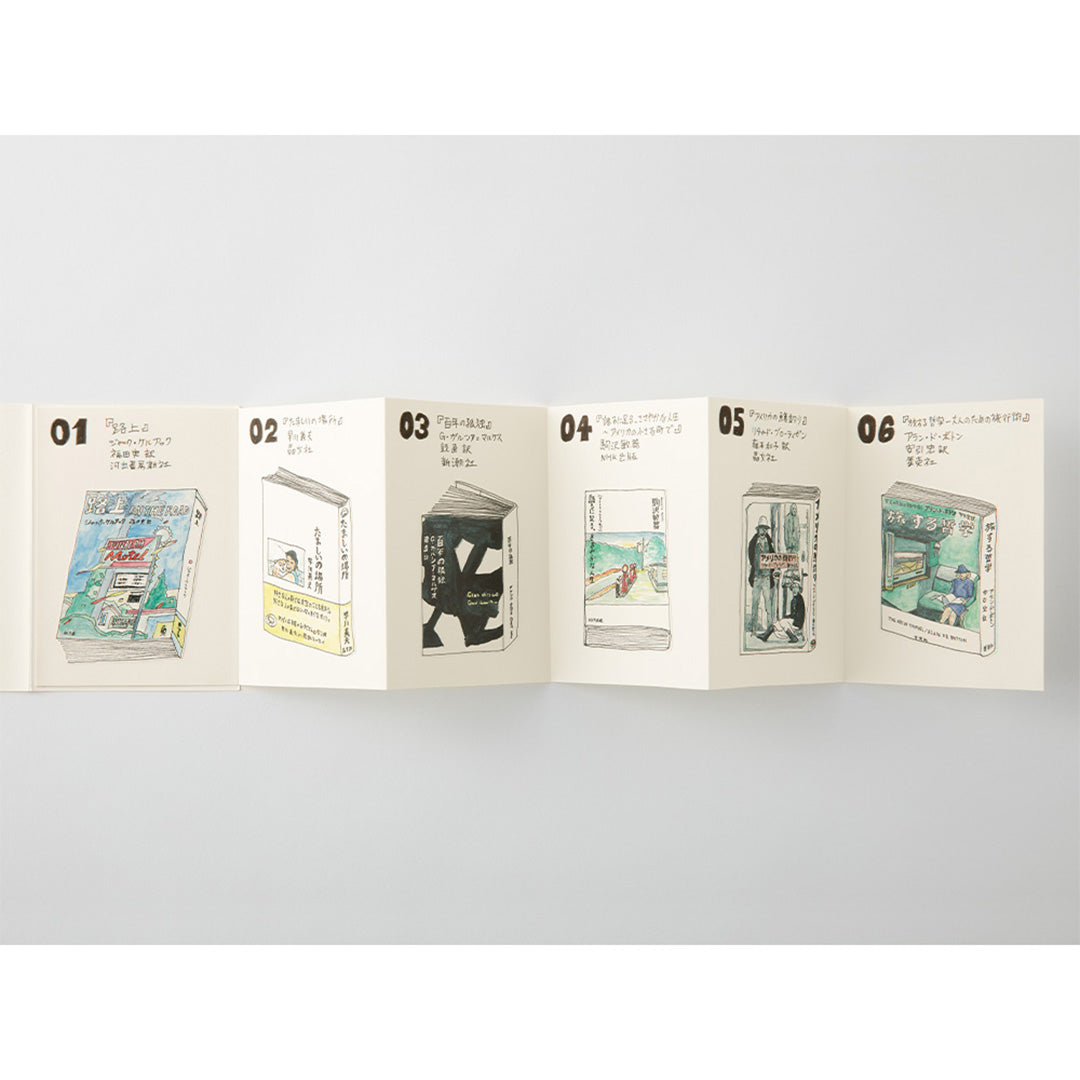 TRAVELER'S COMPANY Notebook Passport Size Refill Accordion Fold Paper by TRAVELER'S COMPANY at Cult Pens