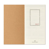 TRAVELER'S Company 2027 Notebook Refill Monthly
