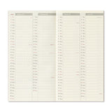 TRAVELER'S Company 2027 Notebook Refill Weekly & Memo