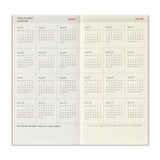 TRAVELER'S Company 2027 Notebook Refill Weekly & Memo