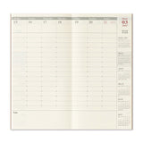 TRAVELER'S Company 2027 Notebook Refill Weekly Vertical