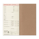 TRAVELER'S Company 2027 Notebook Refill Weekly Vertical