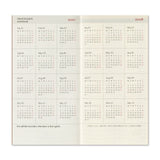 TRAVELER'S Company 2027 Notebook Refill Weekly Vertical
