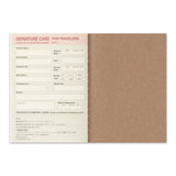 TRAVELER'S Company 2027 Notebook Passport Size Refill Weekly