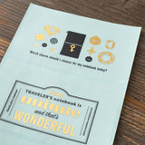 TRAVELER'S Company Customized Sticker Set for Diary 2027