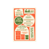 TRAVELER'S Company Notebook Passport Size Plastic Sheet 2027
