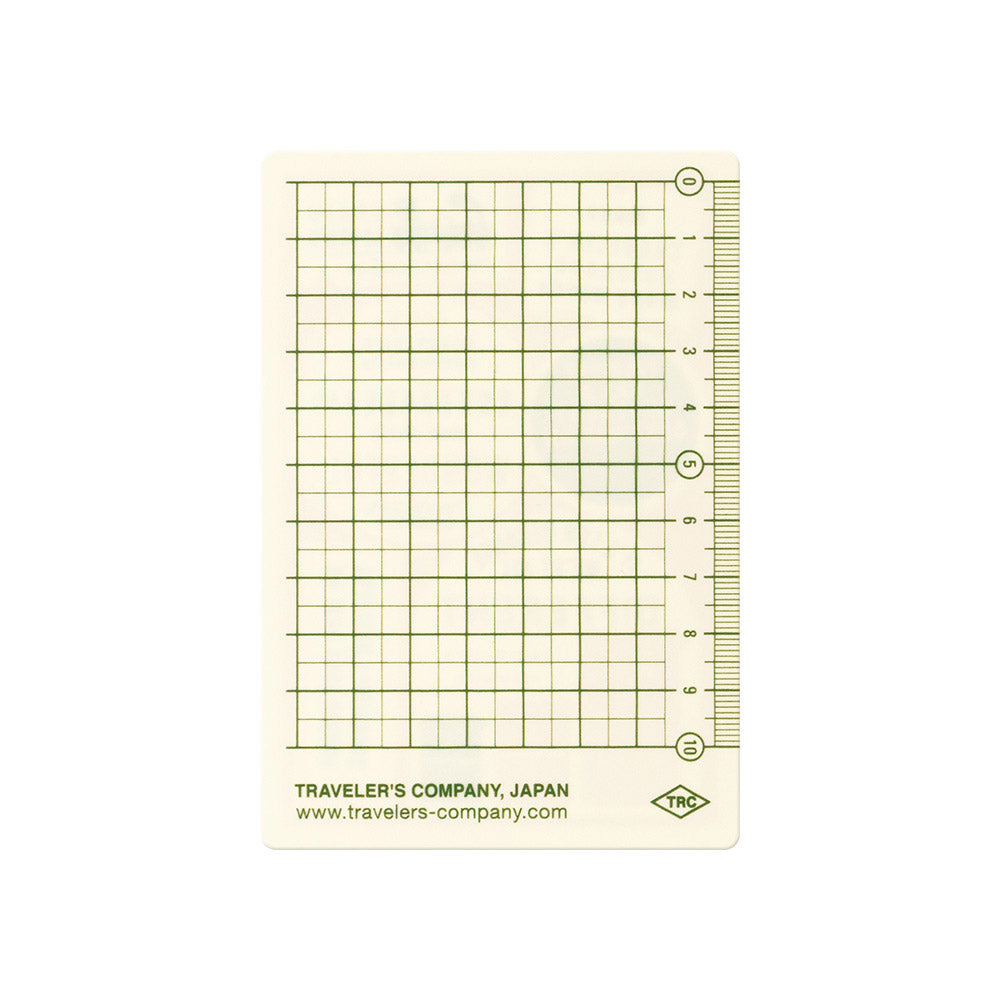 TRAVELER'S Company Notebook Passport Size Plastic Sheet 2027