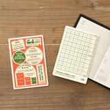 TRAVELER'S Company Notebook Passport Size Plastic Sheet 2027