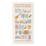 TRAVELER'S Company Notebook Clear Folder 2027