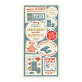 TRAVELER'S Company Notebook Plastic Sheet 2027