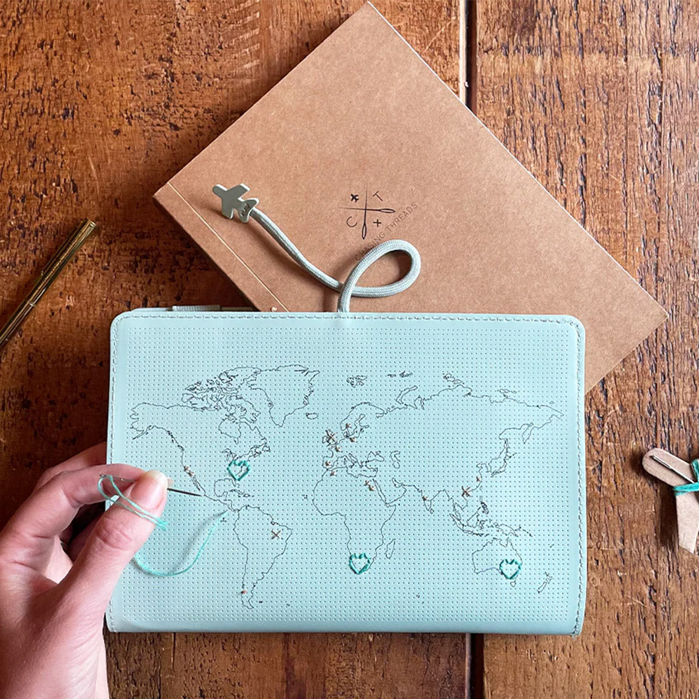Ball Thread Notebooks Chasing Threads Stitch World Travel Notebook Mint
