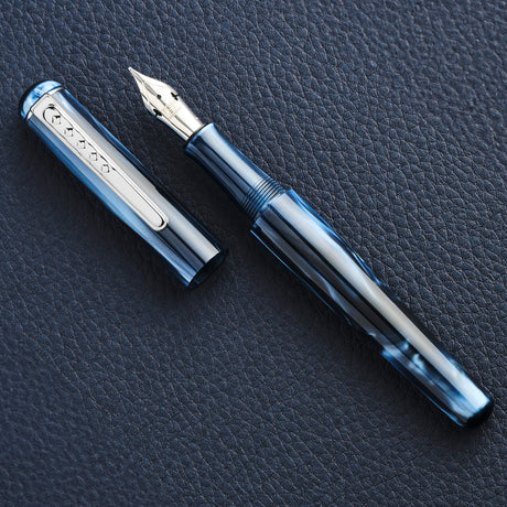Tom Hessin Charles Collection Fountain Pen Signature Blue