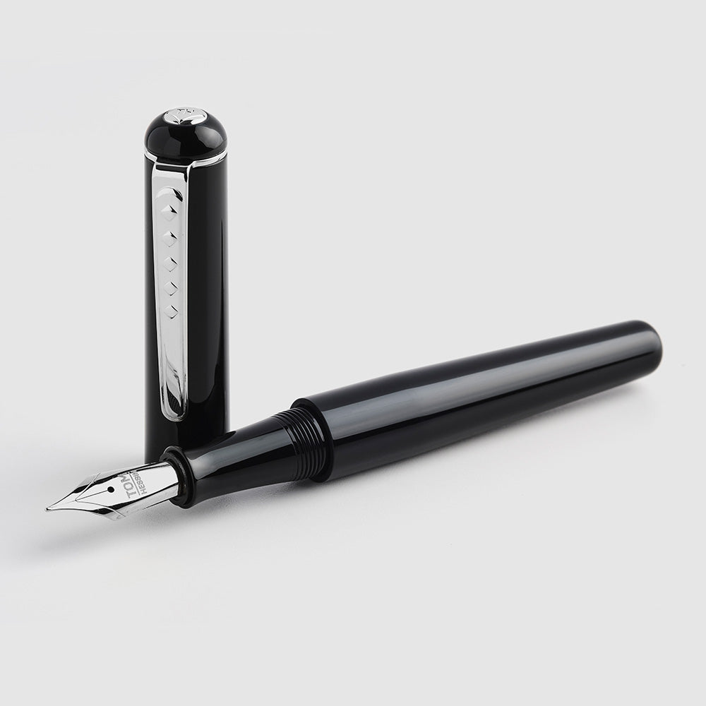 Tom Hessin Charles Collection Fountain Pen Birmingham Noir