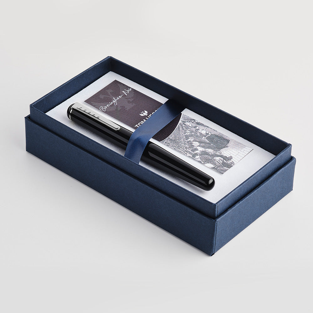 Tom Hessin Charles Collection Fountain Pen Birmingham Noir