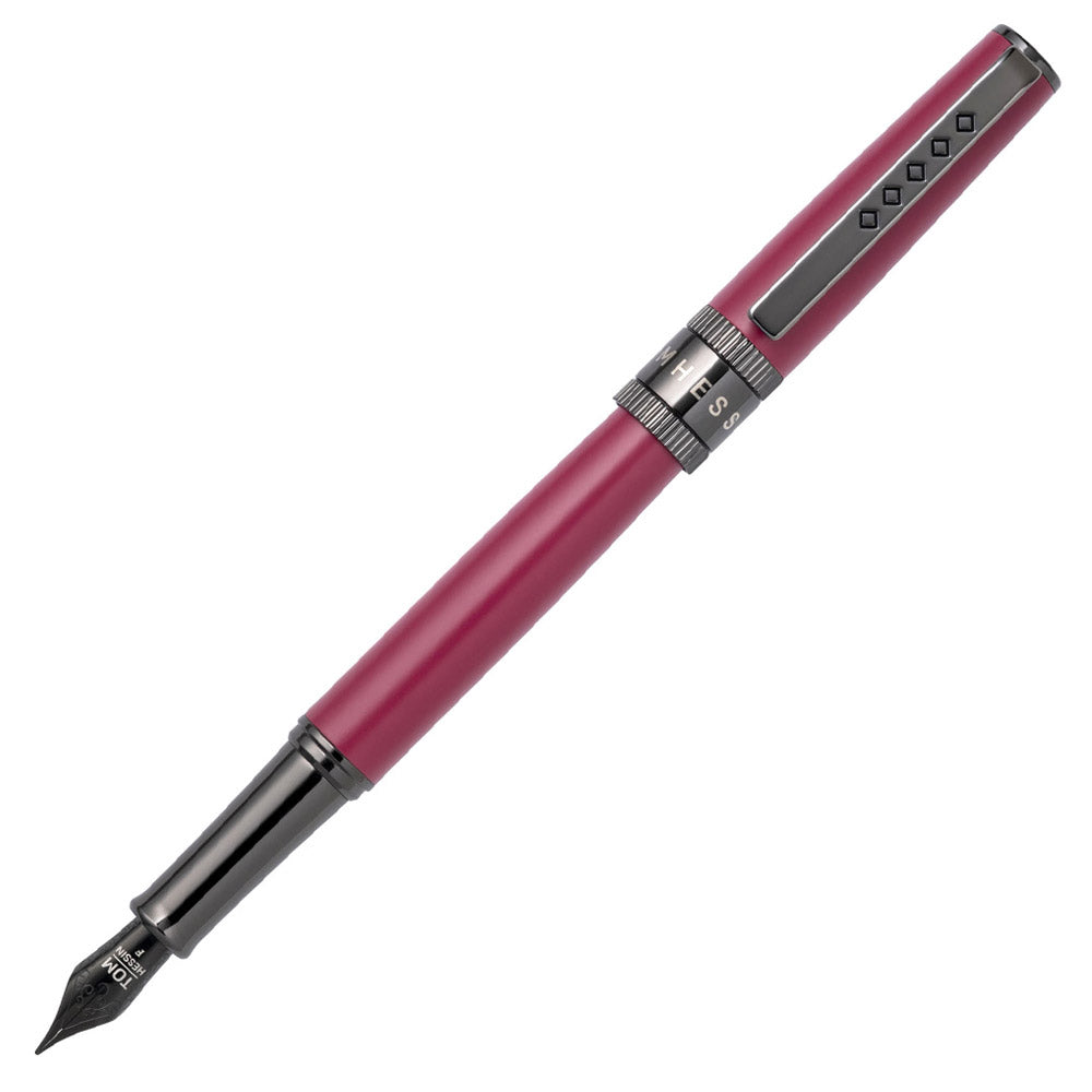 Tom Hessin Rebel Fountain Pen Jewellers Rouge