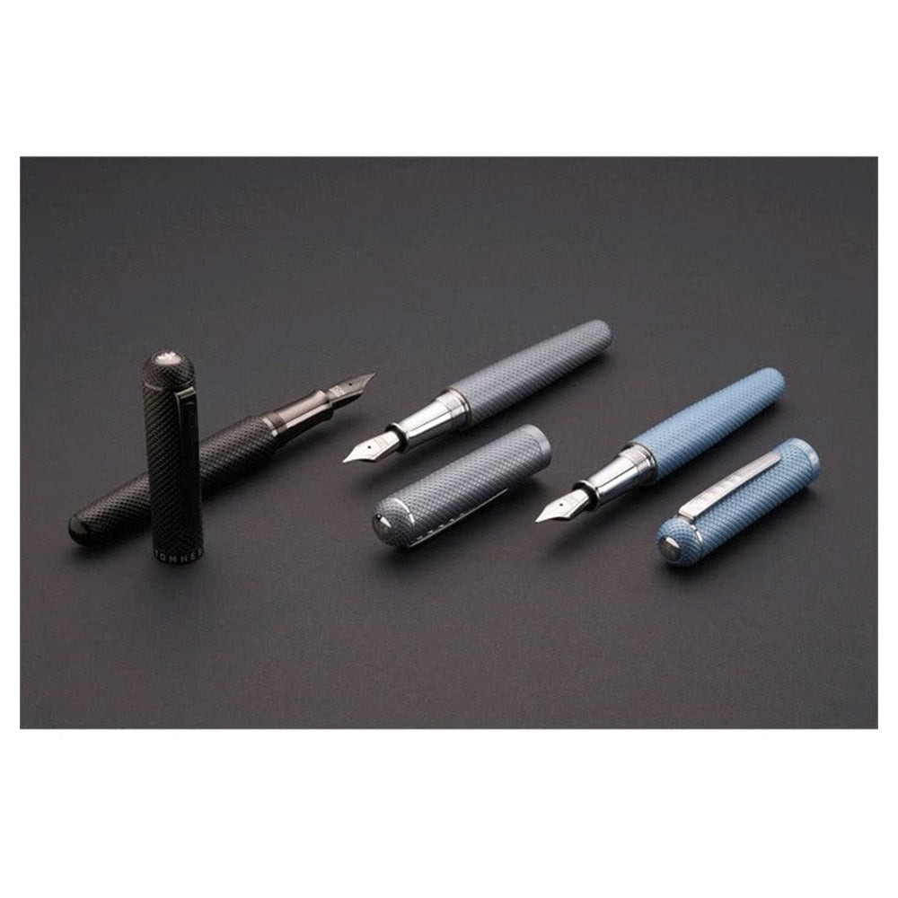 Tom Hessin Charles 1870 Gherkin Fountain Pen Monument Grey