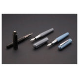 Tom Hessin Charles 1870 Gherkin Fountain Pen Monument Grey