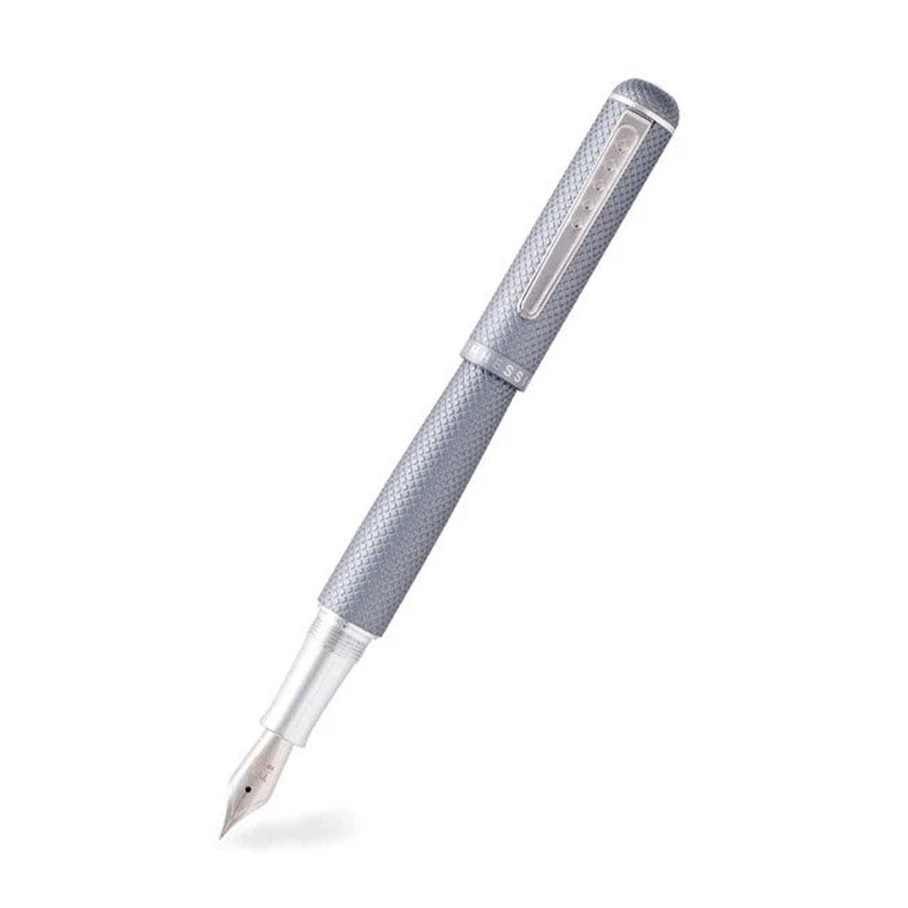 Tom Hessin Charles 1870 Gherkin Fountain Pen Monument Grey