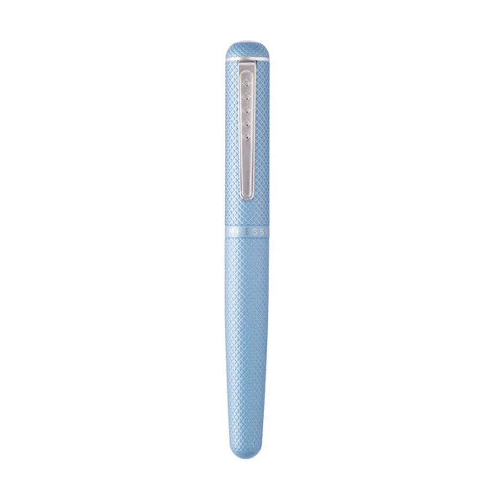 Tom Hessin Charles 1870 Gherkin Fountain Pen Sky Blue