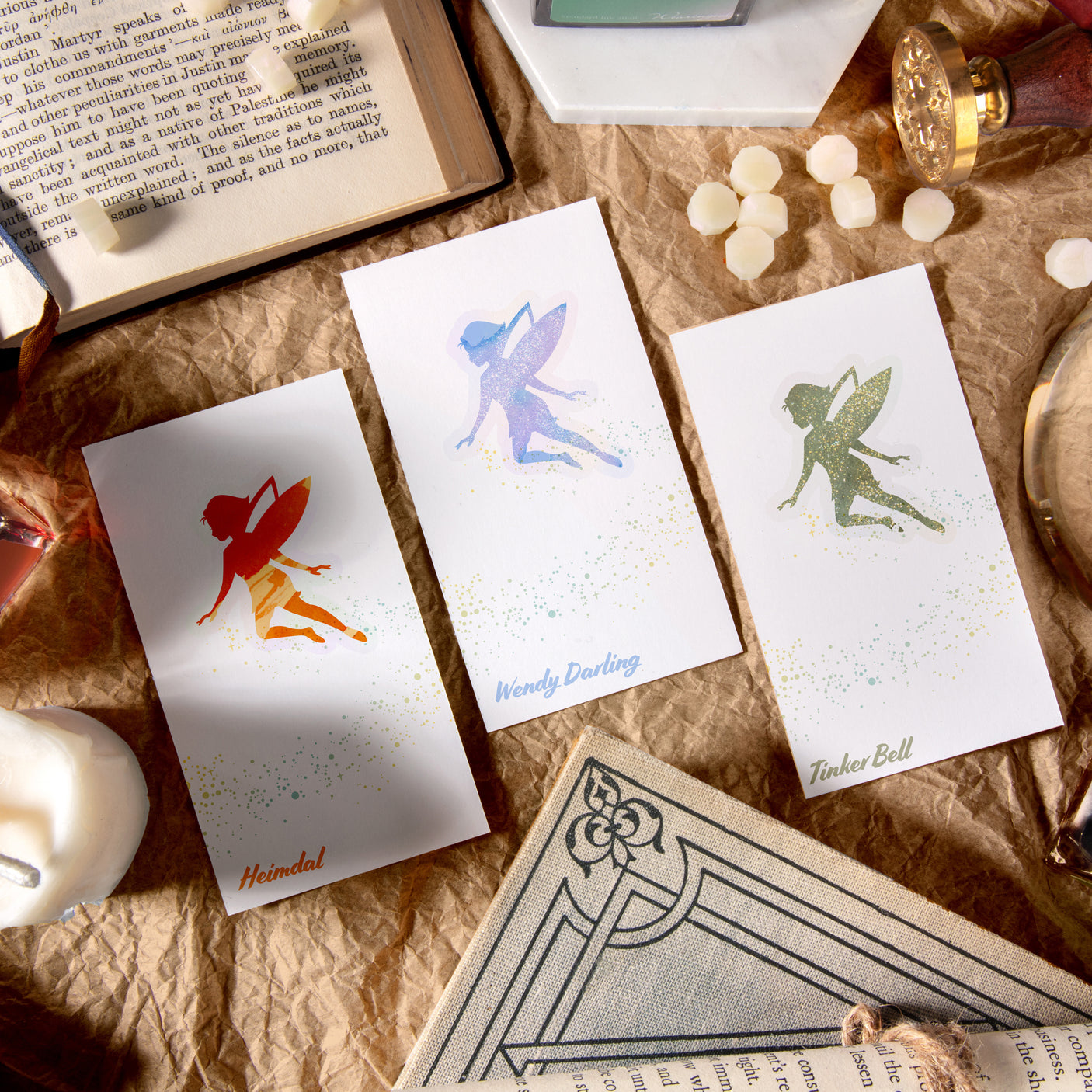 Wearingeul Tinker Bell Colour Swatch Cards