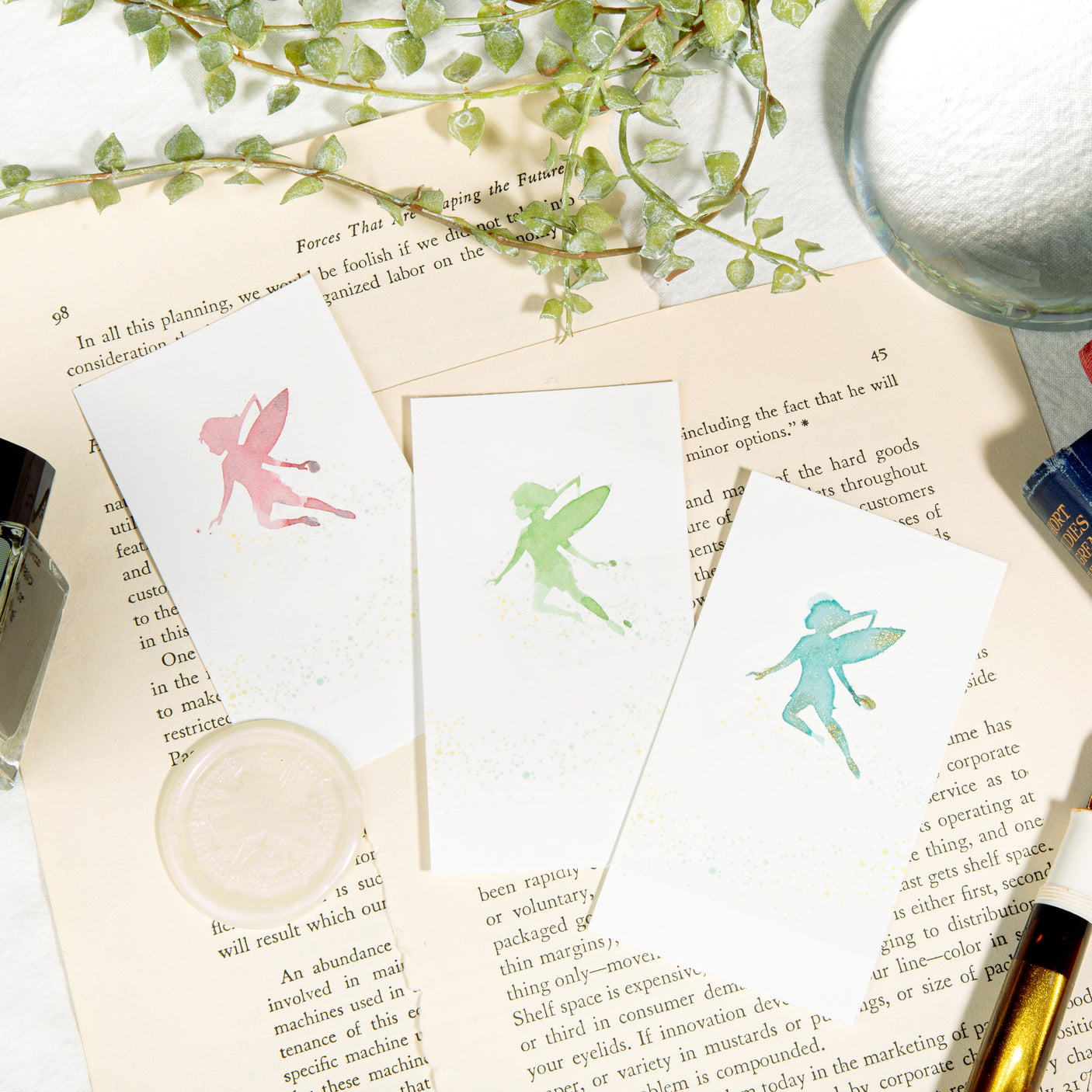 Wearingeul Tinker Bell Colour Swatch Cards